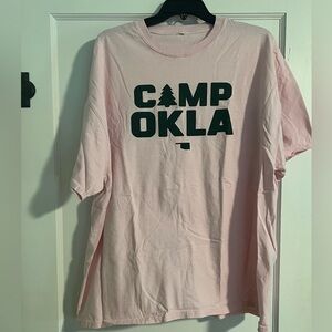Camp Oklahoma short sleeve tee, no tag, size 2X